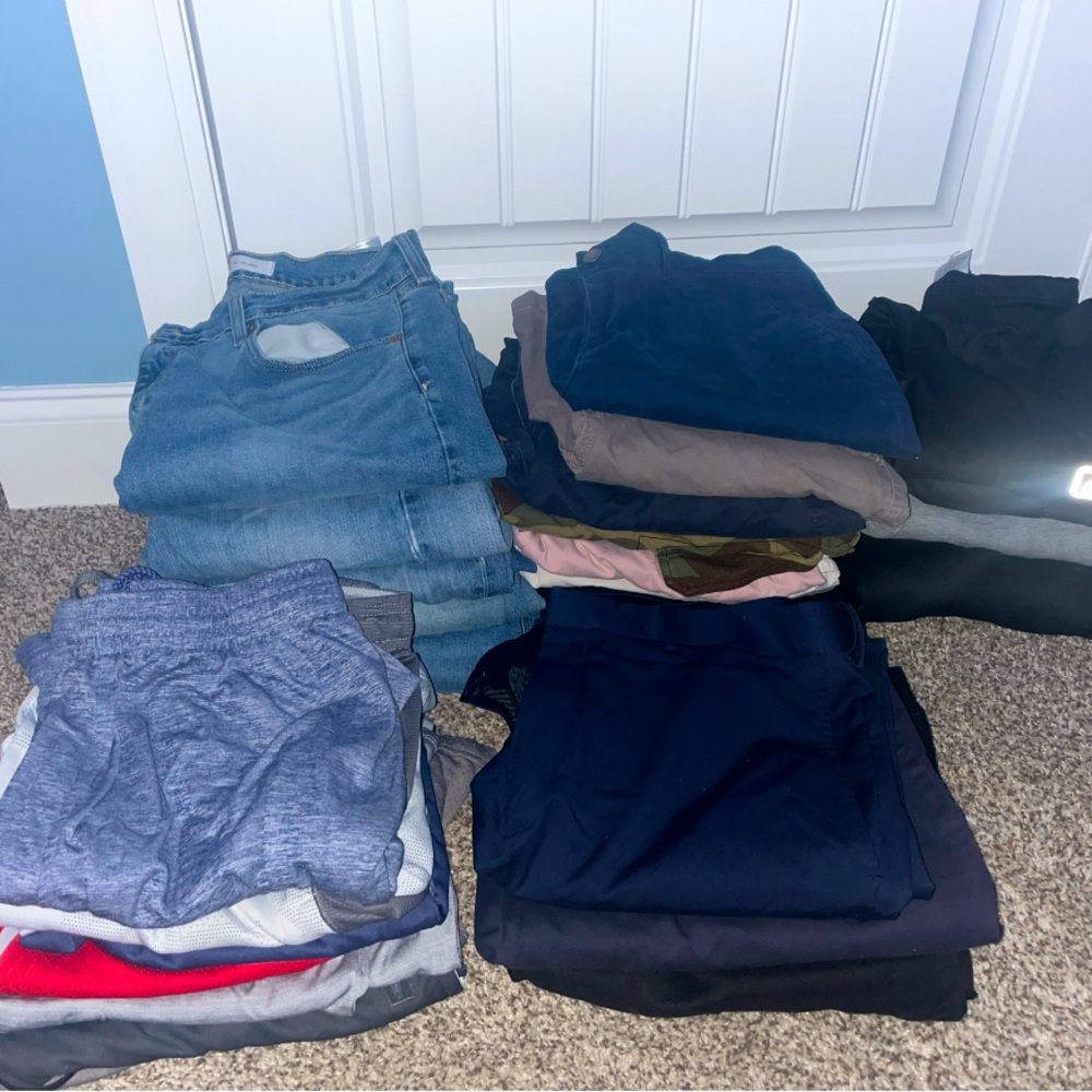 Men’s Jeans And Jean Shorts , Athletic Pants and Shorts